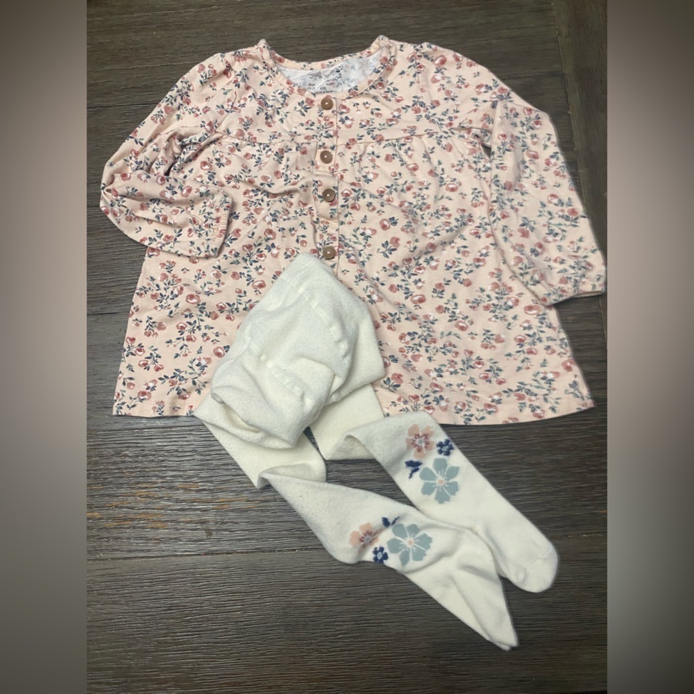 Cynthia Rowley Floral Kids Matching Set - Pink